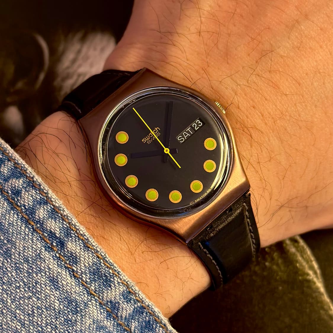 89년판) 빈티지 스와치  젠트 bright lights 상품이미지1