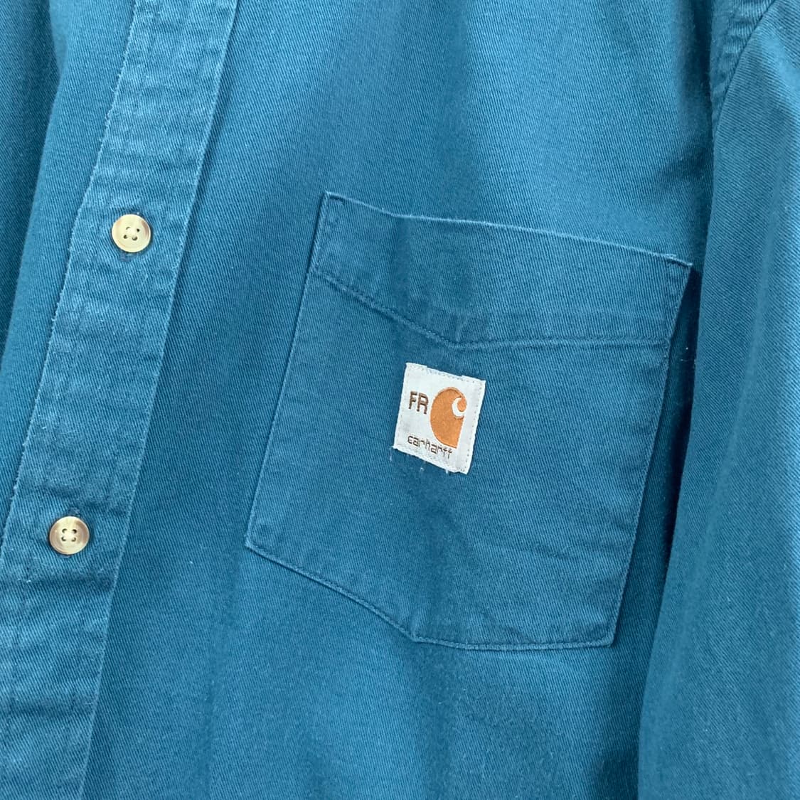 L CARHARTT FR 칼하트 빈티지 포켓 워크 셔츠 상품이미지3