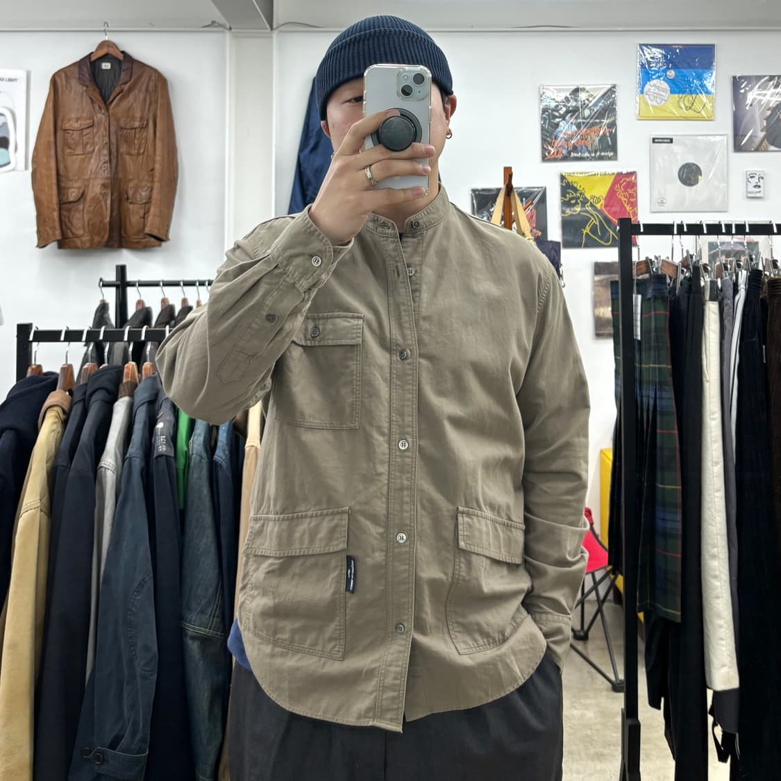 2021 꼼데가르송 옴므 셔츠 자켓 상품이미지2