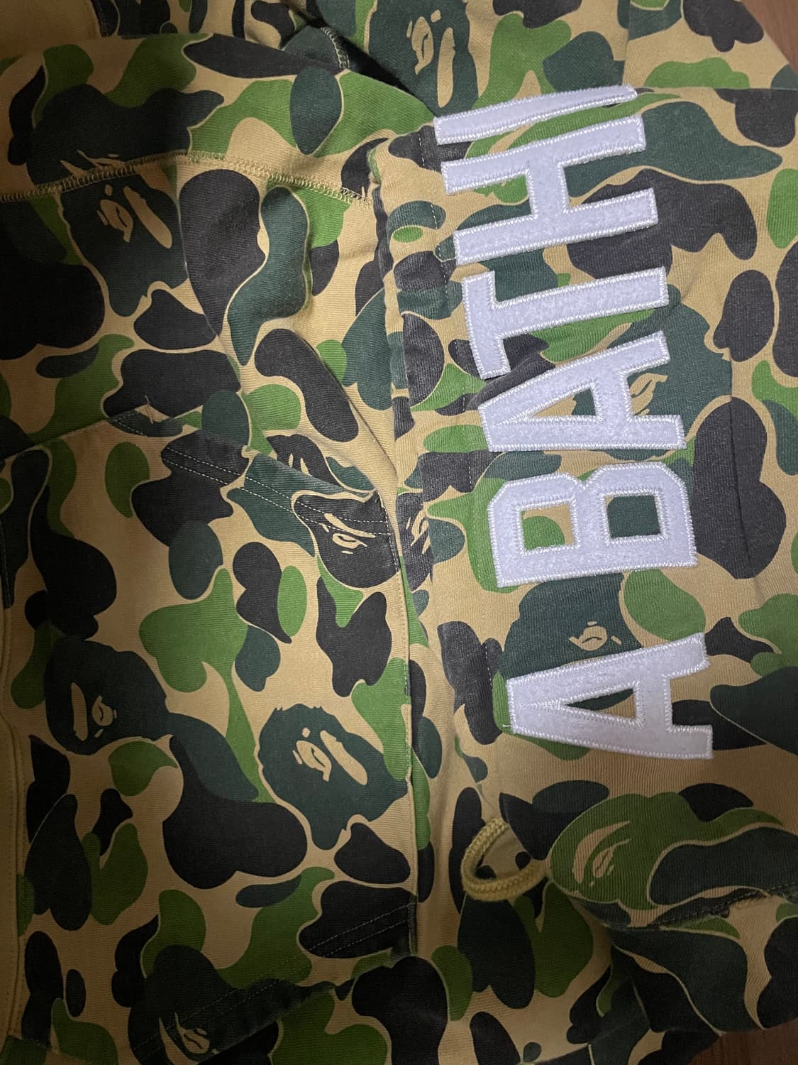 베이프 abc 카모 풀오버 후디 상품이미지4