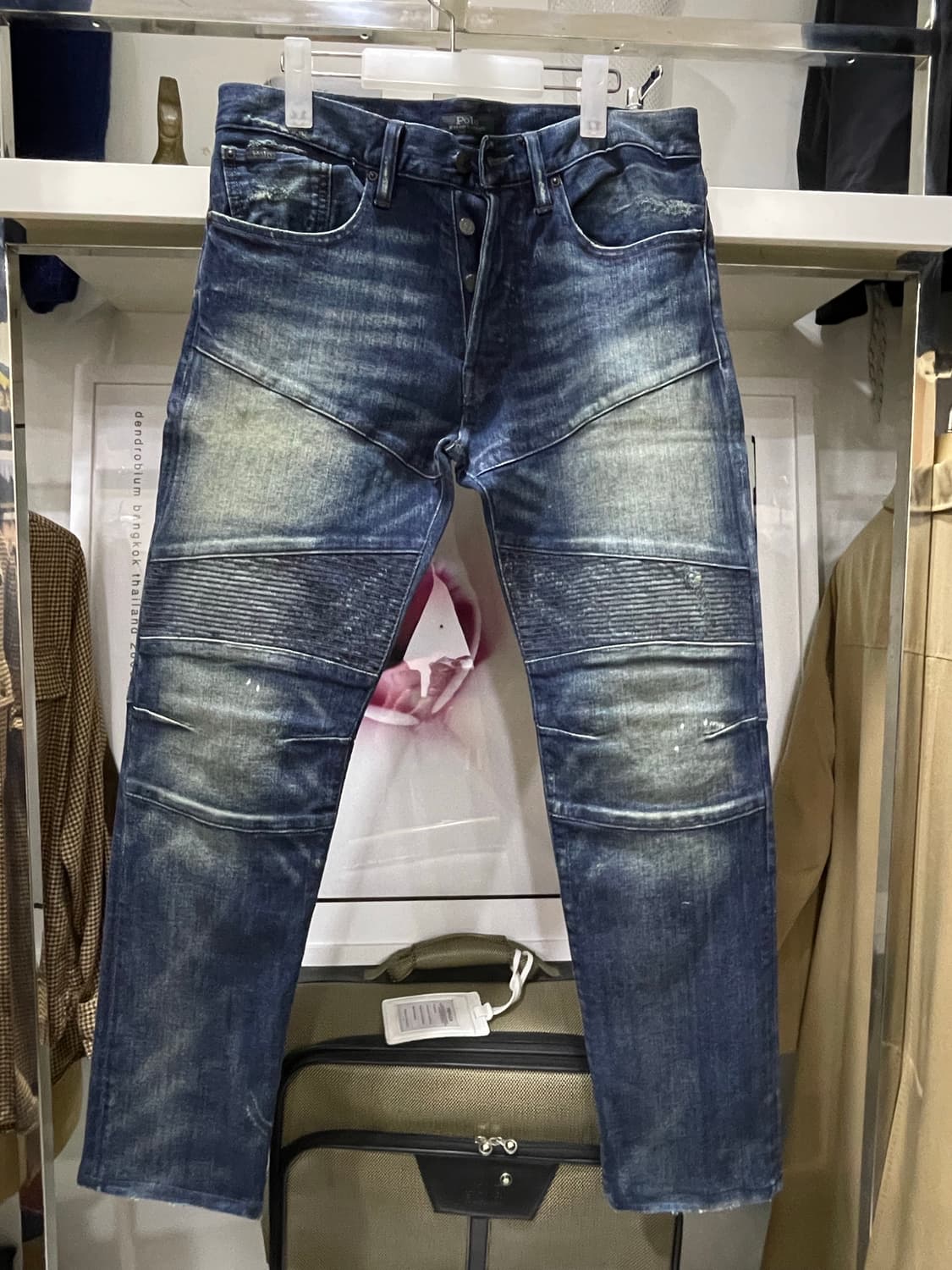 폴로랄프로렌/모토라인 데님청바지 상품이미지1