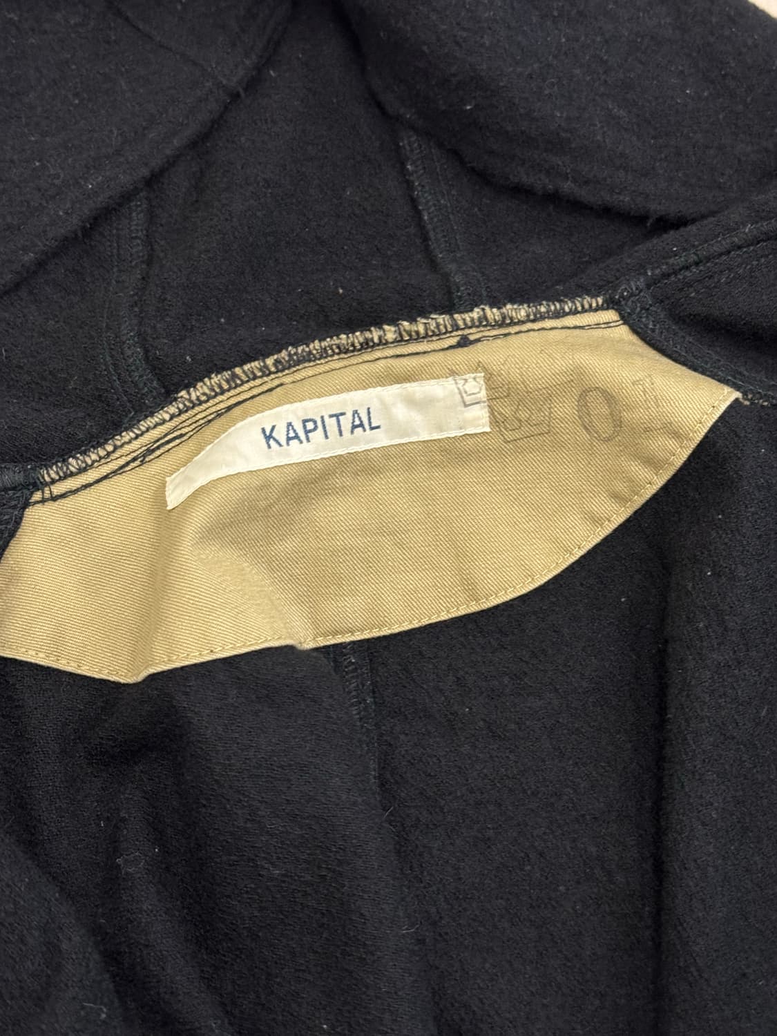 캐피탈 울 펜싱 후드 자켓 상품이미지8