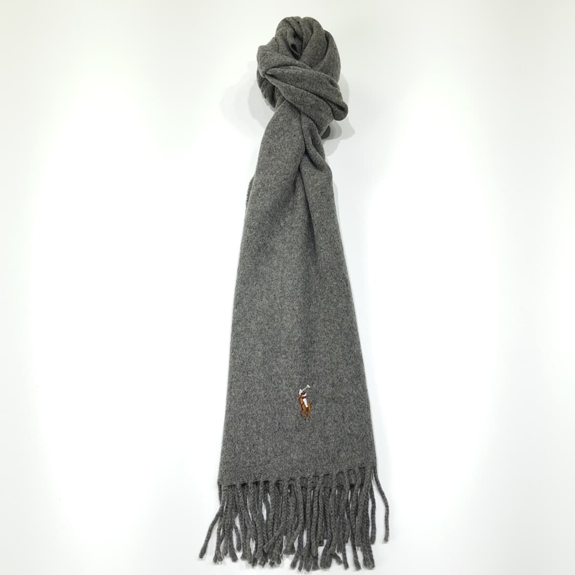 MX439 폴로 랄프로렌 이탈리아 램스울 머플러 상품이미지5