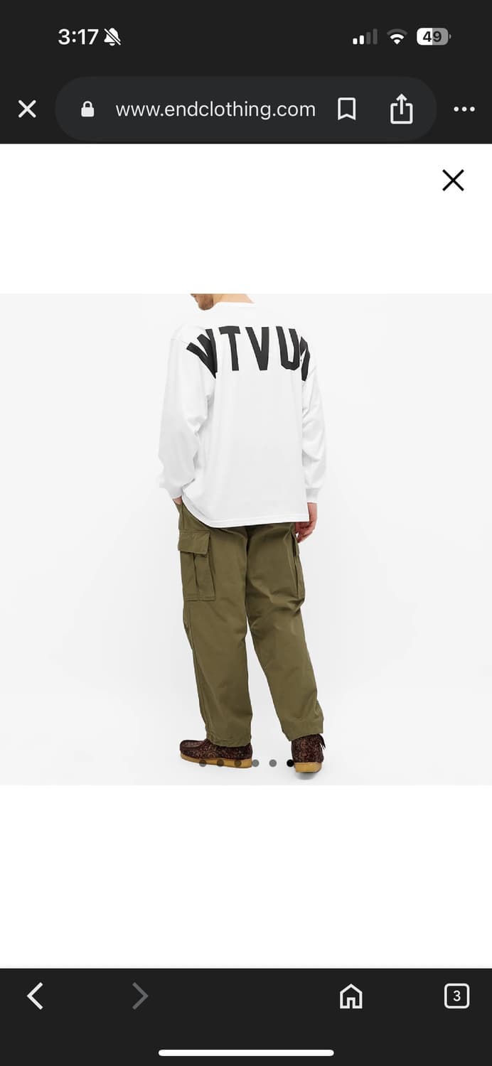 더블탭스 21fw 스탠실 롱슬리브 4 사이즈 상품이미지7
