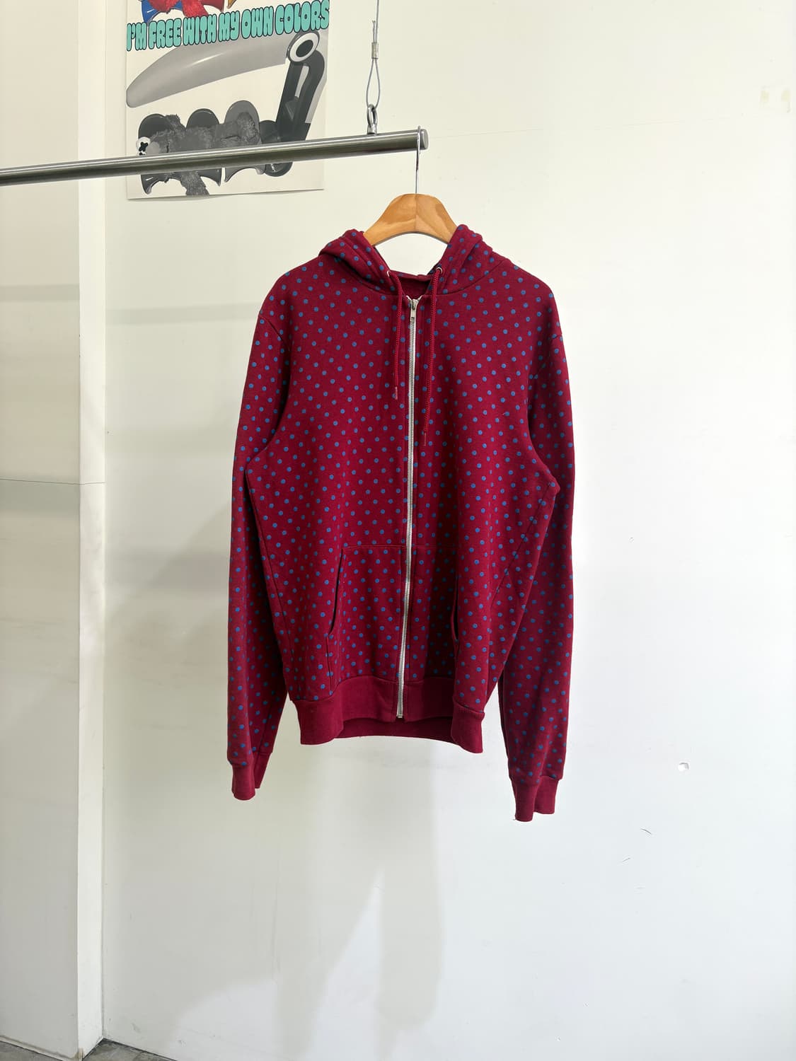 AMERICAN APPAREL (Made in USA) 후드집업 상품이미지1