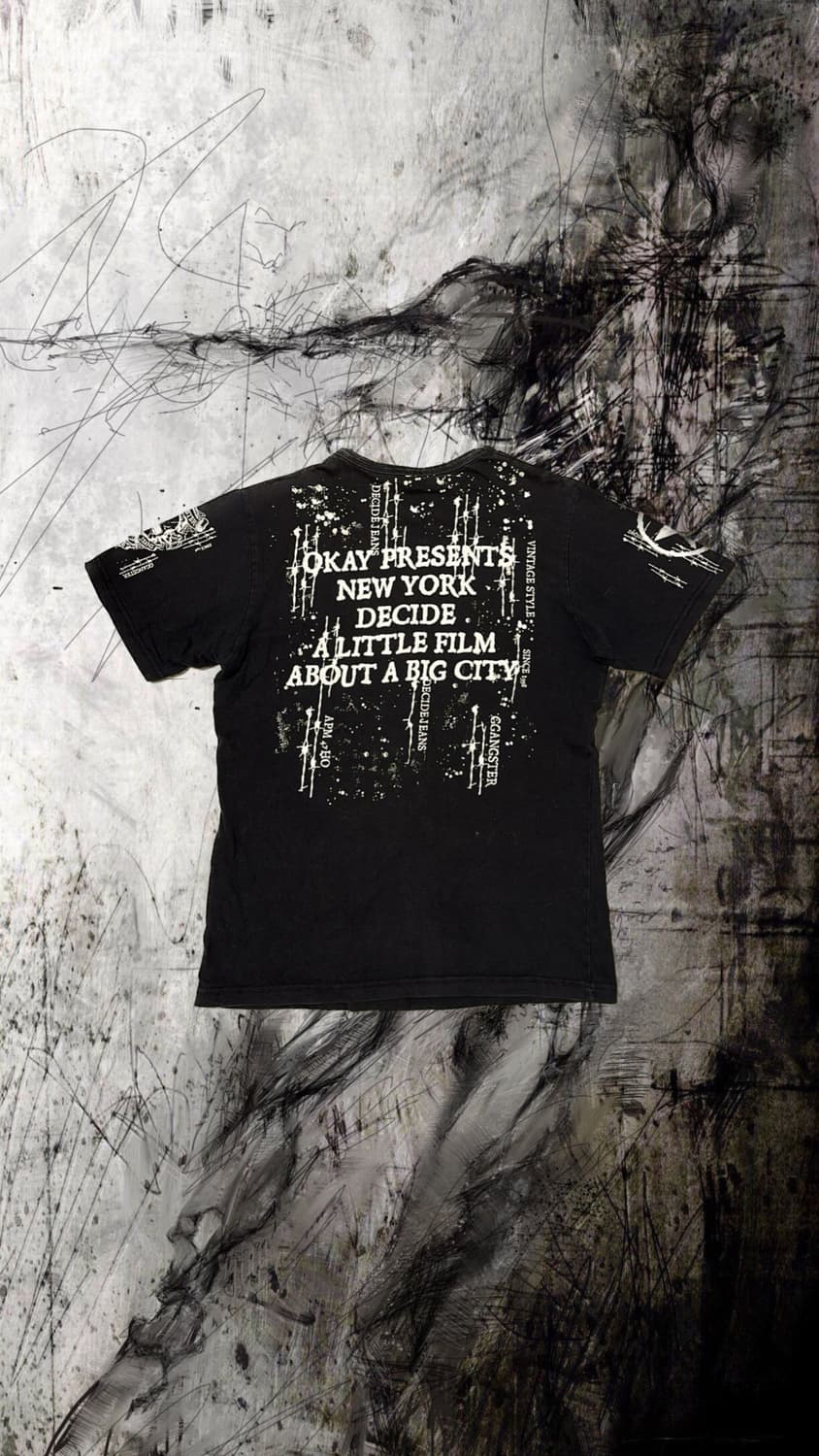 Punk skull printing T-shirt 상품이미지2