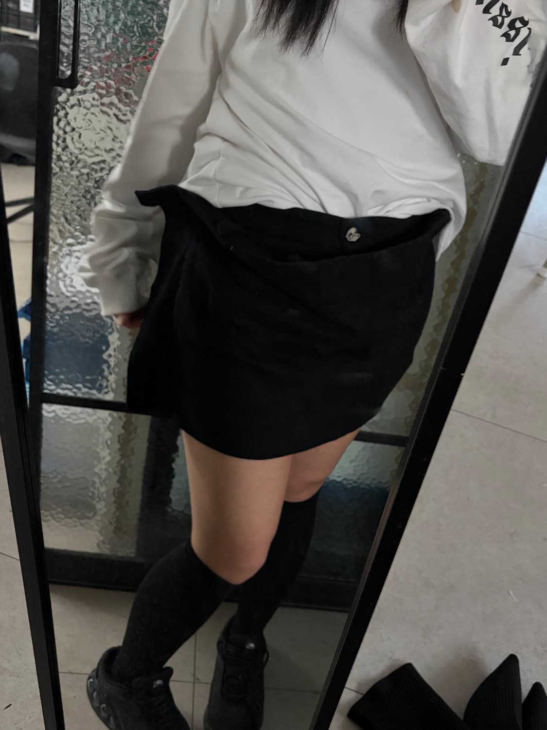 비비안웨스트우드 울 미니 스커트 상품이미지4