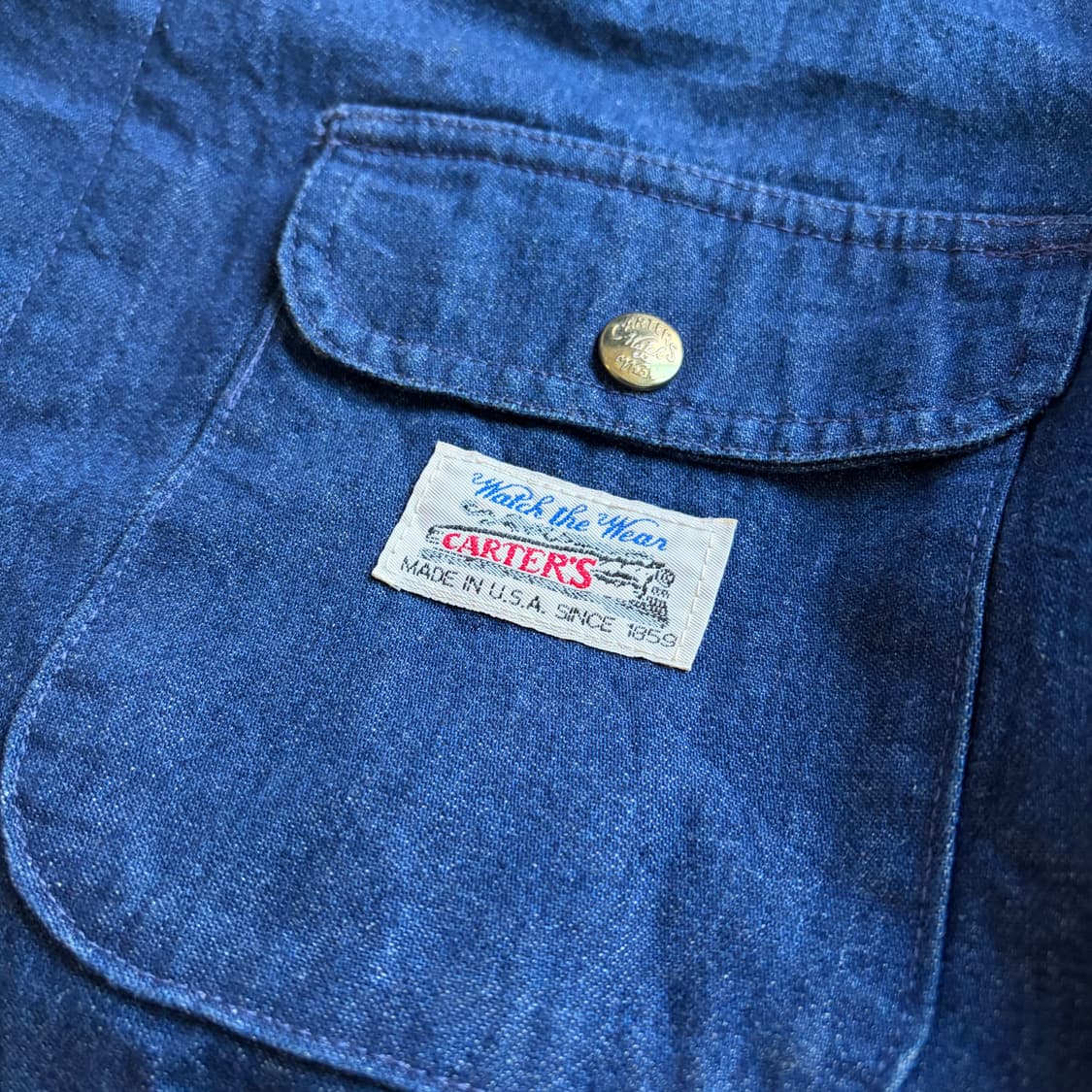 90s USA Carters 카터스 빈티지 초어 워크자켓 40 상품이미지5