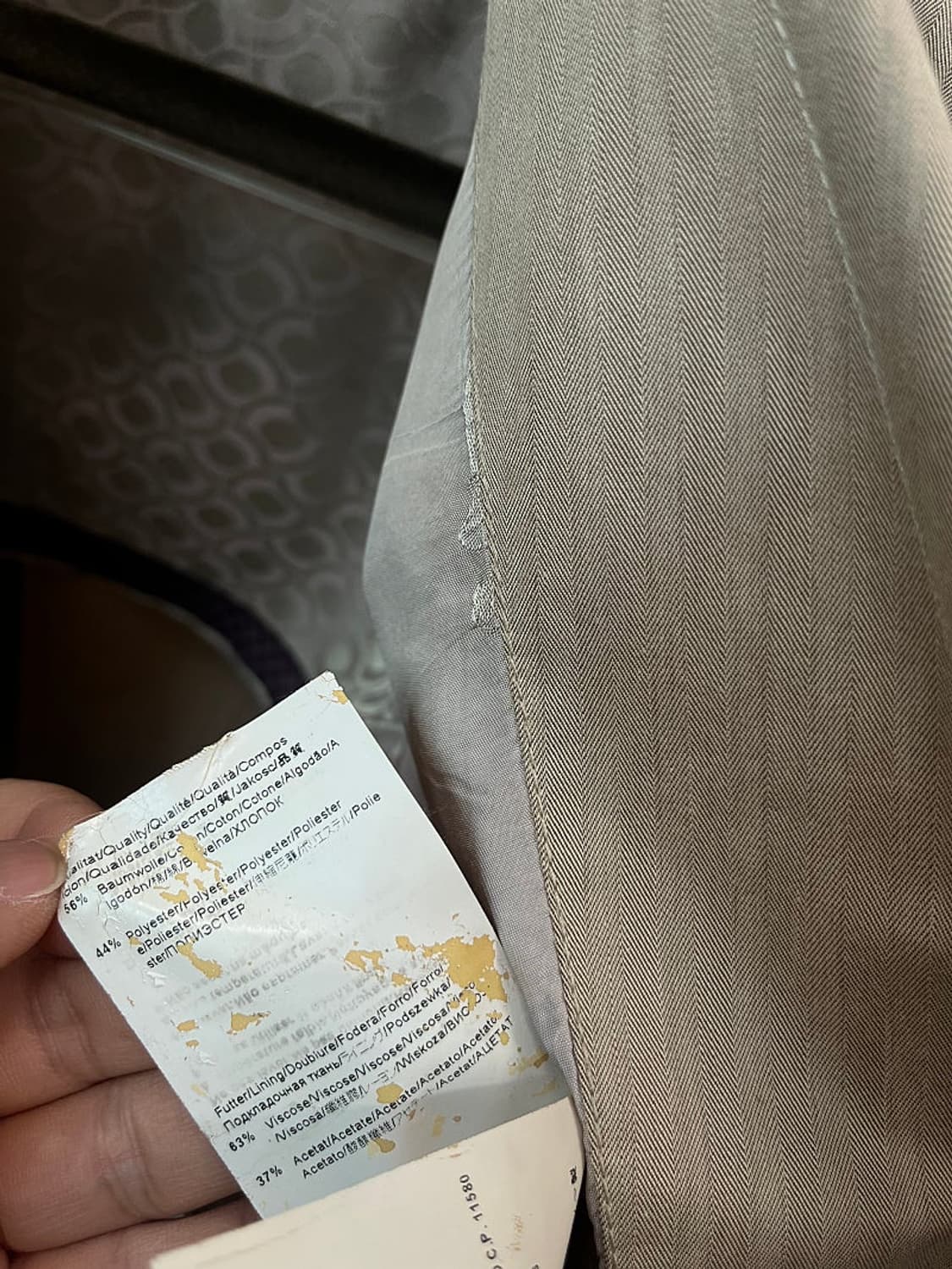 슬95,30) 보스 린넨 셋업슈트  상품이미지7