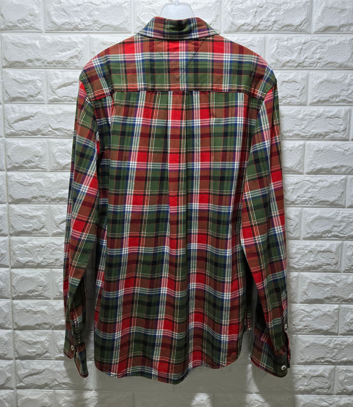 타미힐피거 커스텀핏 체크셔츠 체크남방 95 상품이미지5