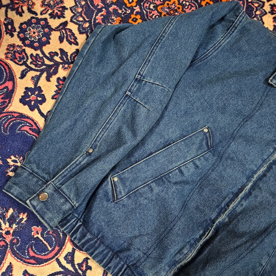 디미트리(DIMITRI) 공용 디트로이트 투웨이 집업 데님 자켓  상품이미지6