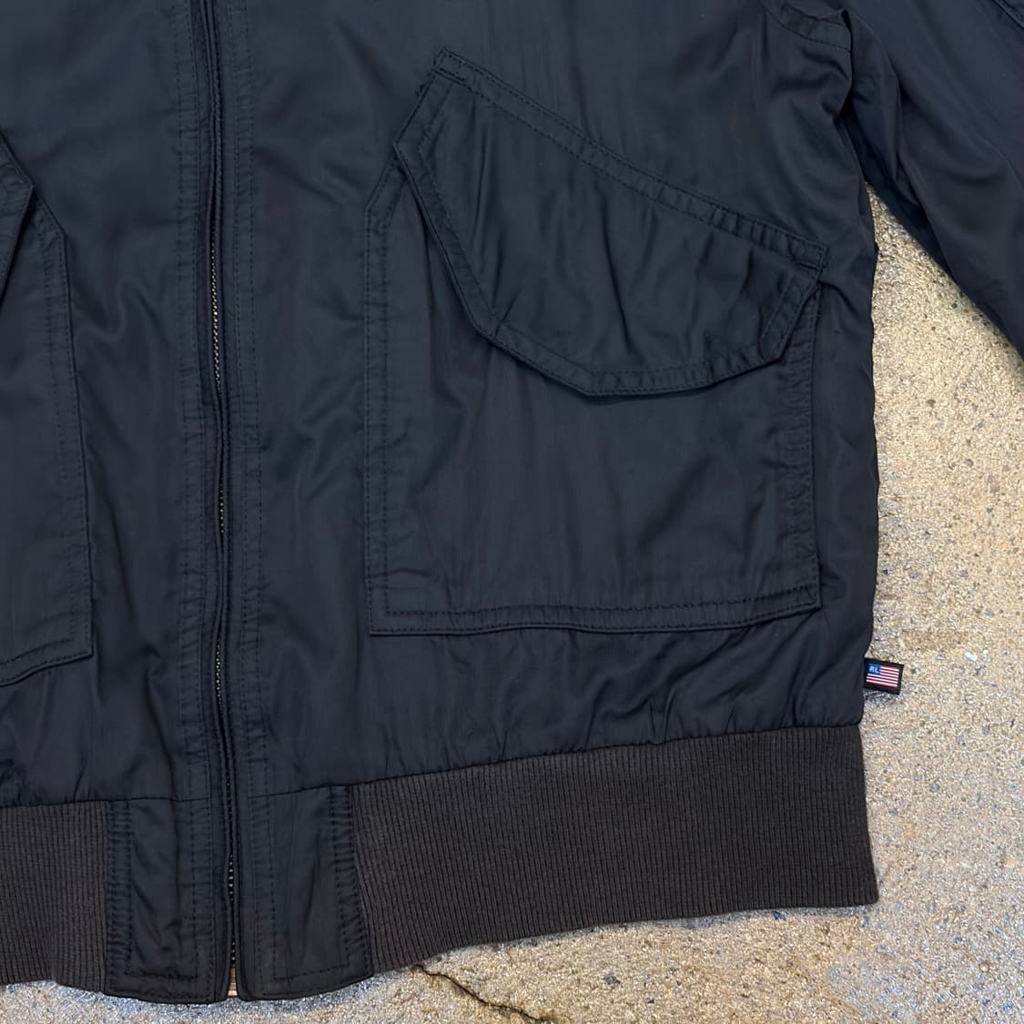 00s 미국 빈티지 폴로랄프로렌 폴로진스 항공점퍼 자켓  상품이미지4