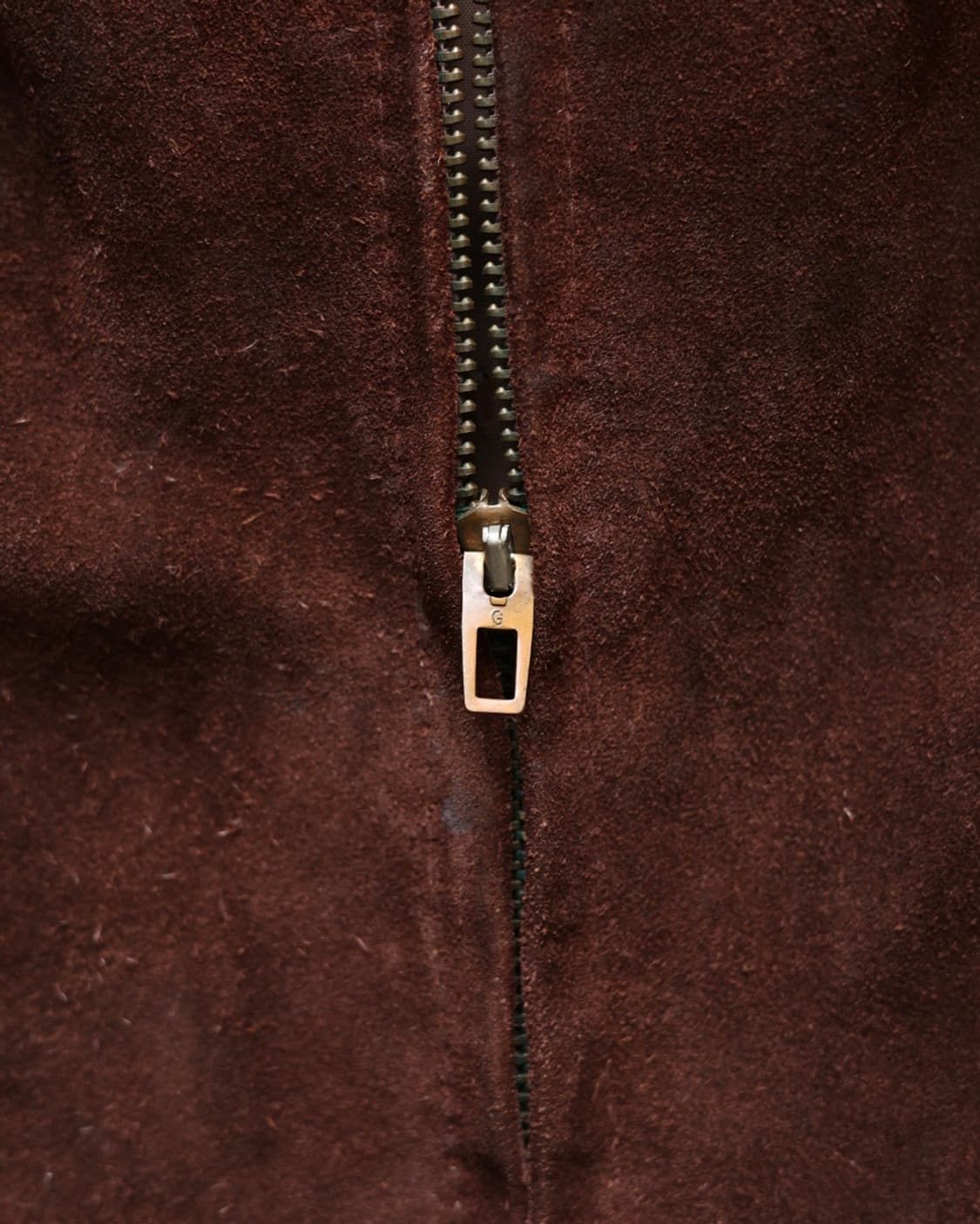 시어스 sears the leather shop 70s 스웨이드봄버자켓 상품이미지3