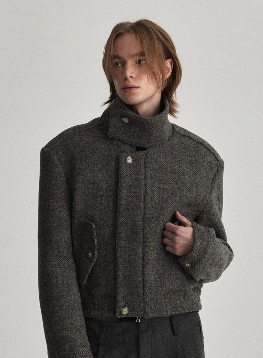 웨이비니스 하이넥 자켓 2사이즈 상품이미지1