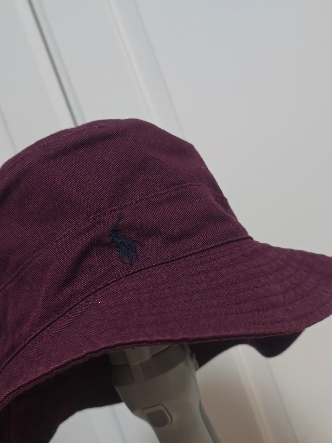 폴로랄프로렌 스몰 포니 버킷햇 버건디 M 상품이미지2