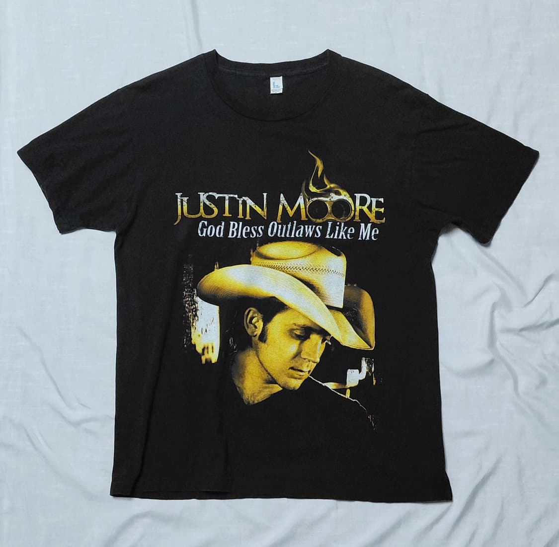 [M] 저스틴 무어 Justin Moore 오피셜 투어 티셔츠 상품이미지1