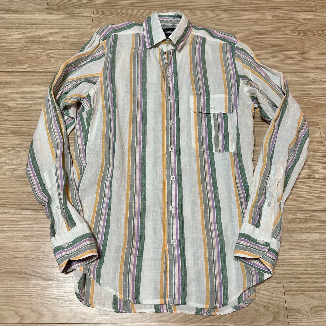 드레익스 원포켓 린넨셔츠 S 상품이미지1