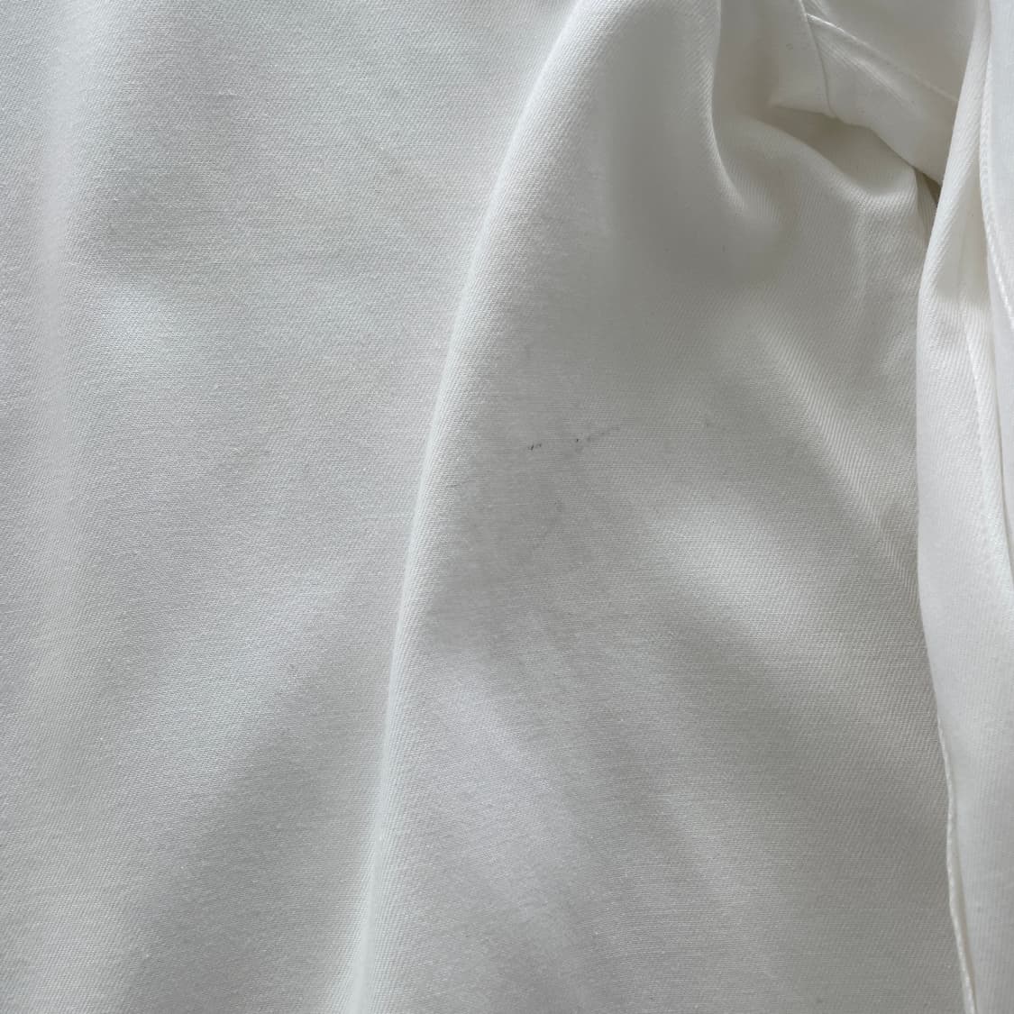 마시모두띠 암 셔링 화이트 셔츠 상품이미지5