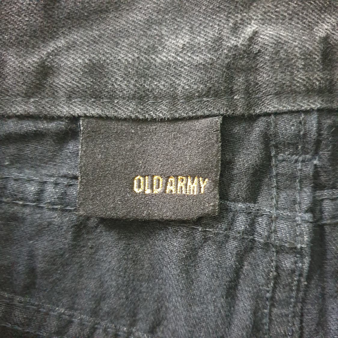 OLD ARMY 패치워크 데님 팬츠 상품이미지3
