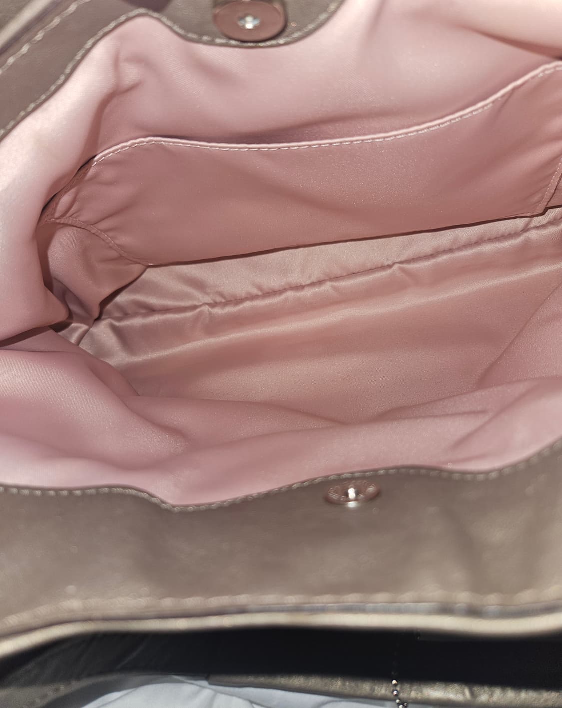 빈티지 오네갸루 실버베이지 코치백 상품이미지8