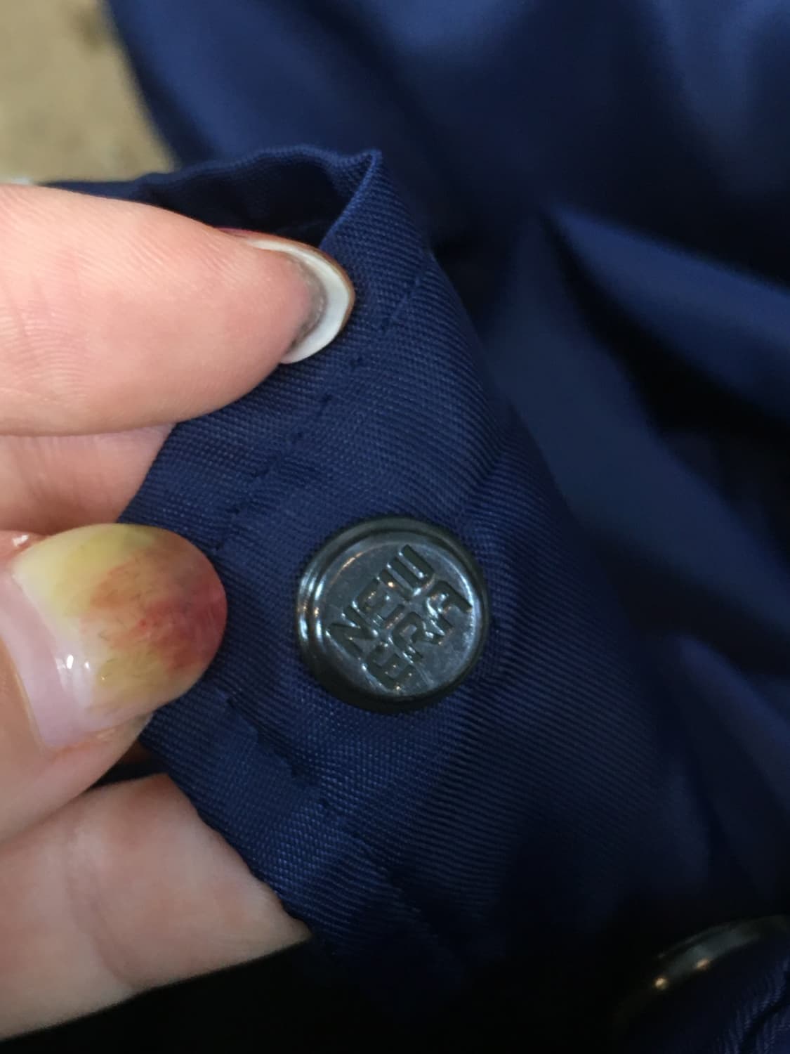 Newera 뉴에라 스타디움 자켓 네이비 상품이미지5