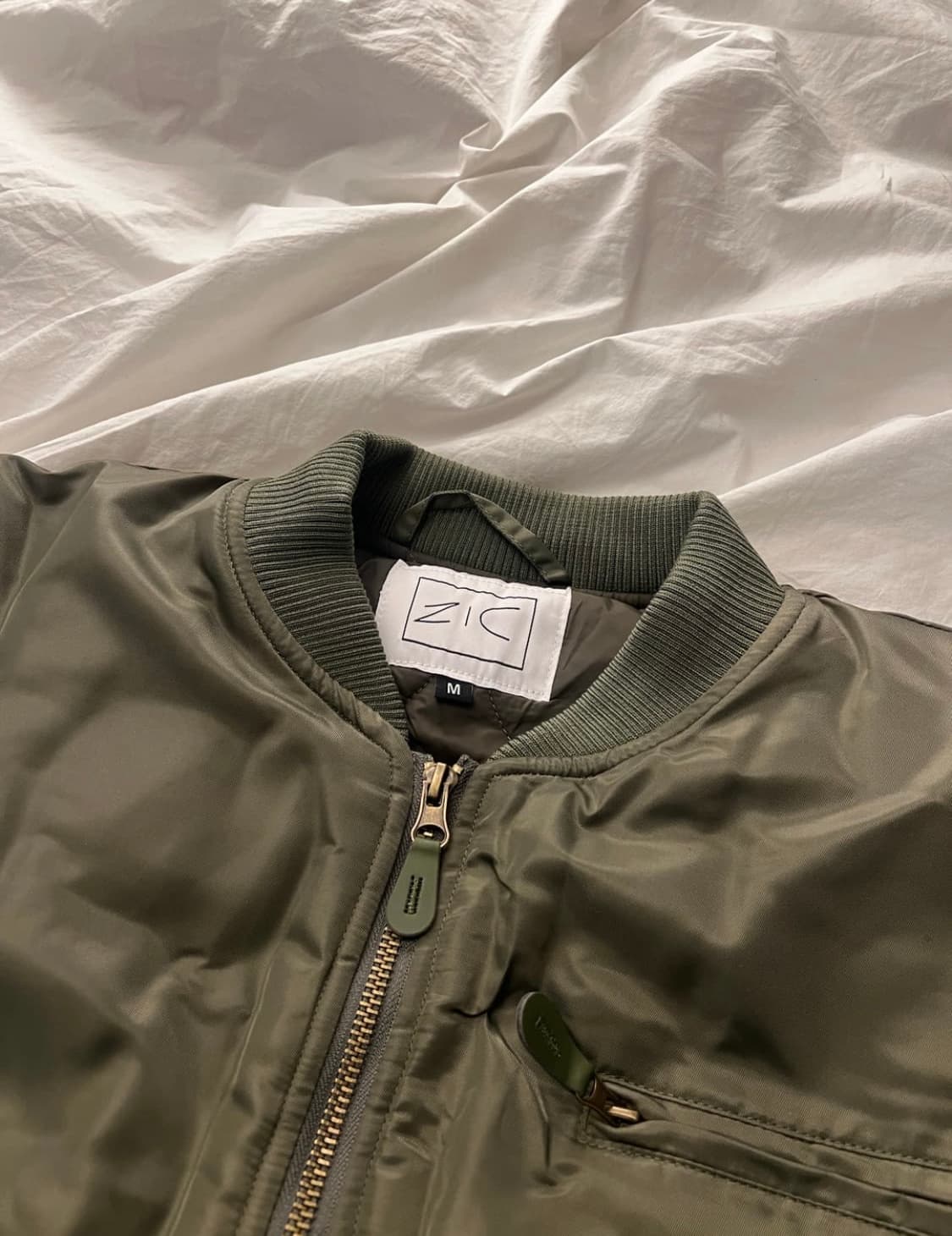 zicmade 봄버 올리브 상품이미지5