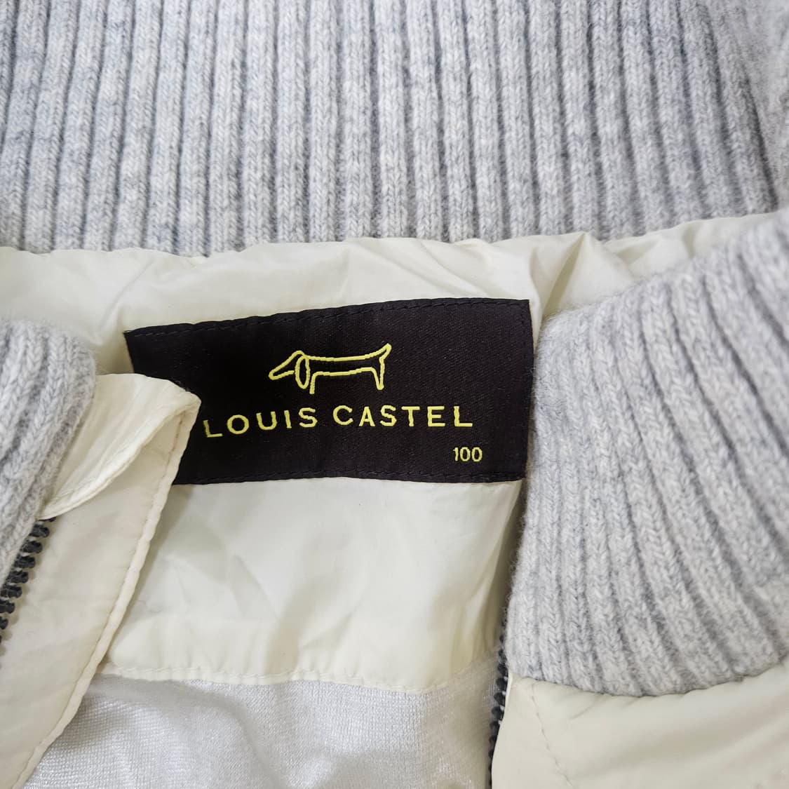 100 루이까스텔 방풍 니트 집업 0304Y 상품이미지3