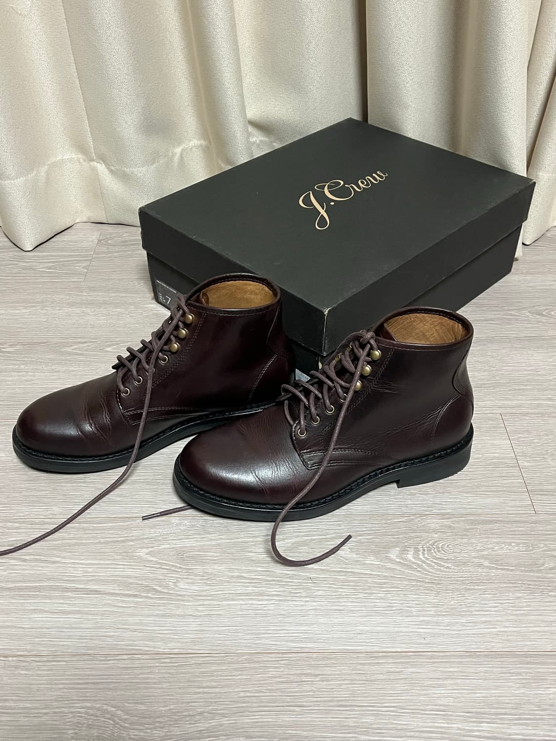 (새상품) 제이크루 잉글리시 레더 필드 부츠 상품이미지4