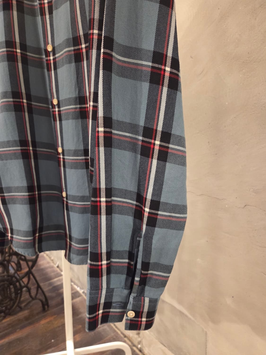 산드로 플란넬셔츠 상품이미지5