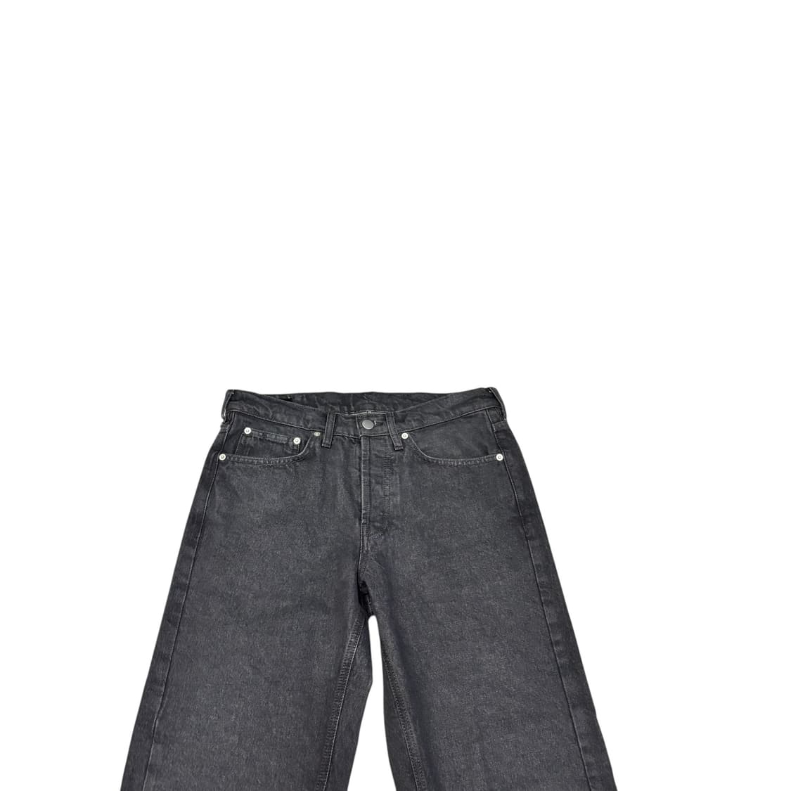 자라 그레이 스트레이트 데님 팬츠 상품이미지2