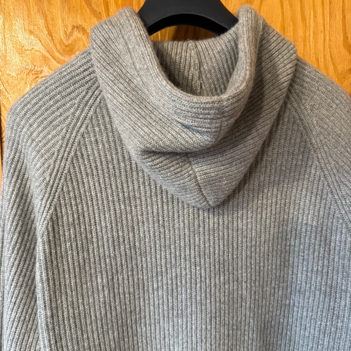 브루넬로 쿠치넬리 24 f/w 리브드 캐시미어 후드  상품이미지8