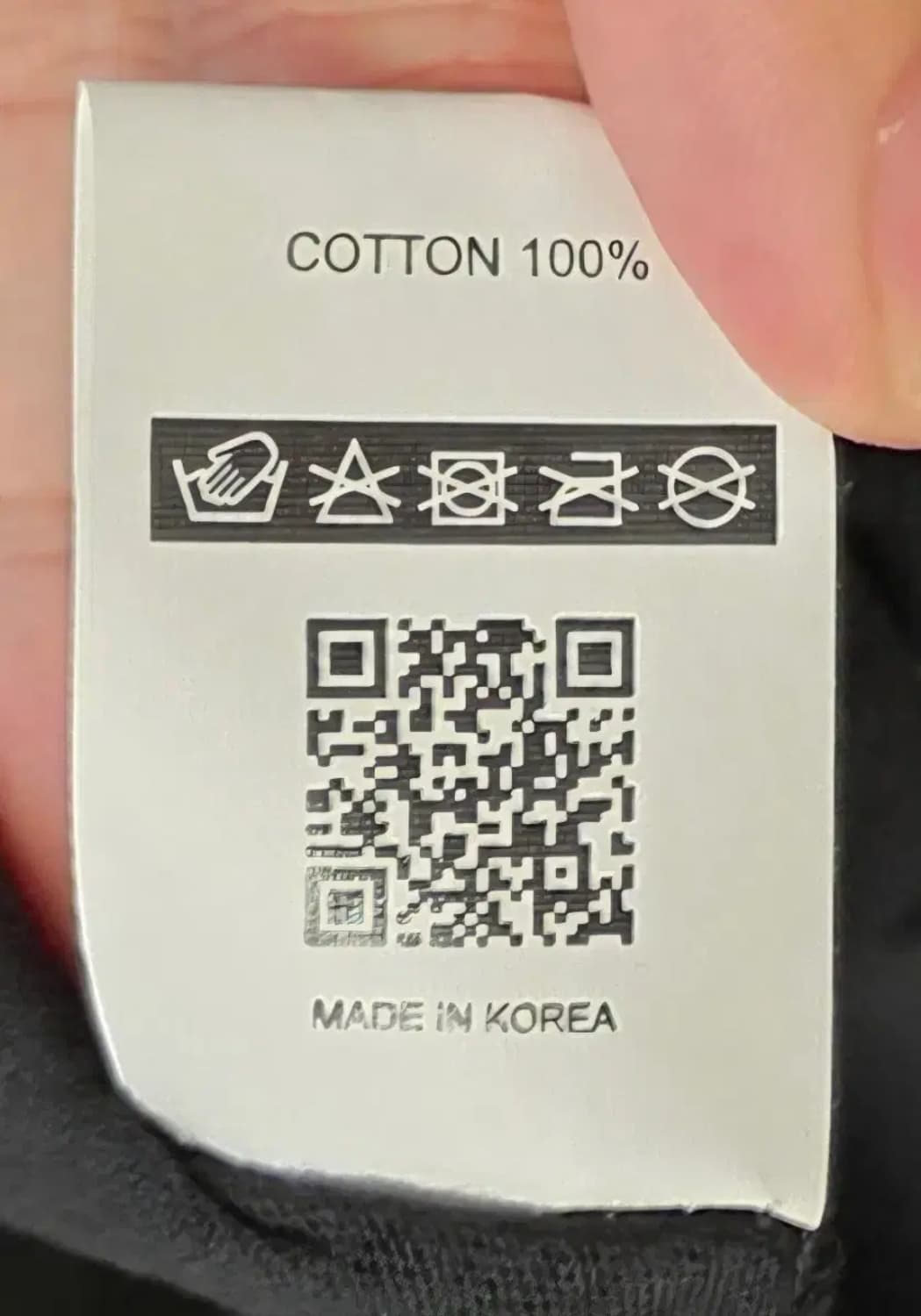 론스달라이트 블랙 별 프린팅 반팔티(미사용) 상품이미지8