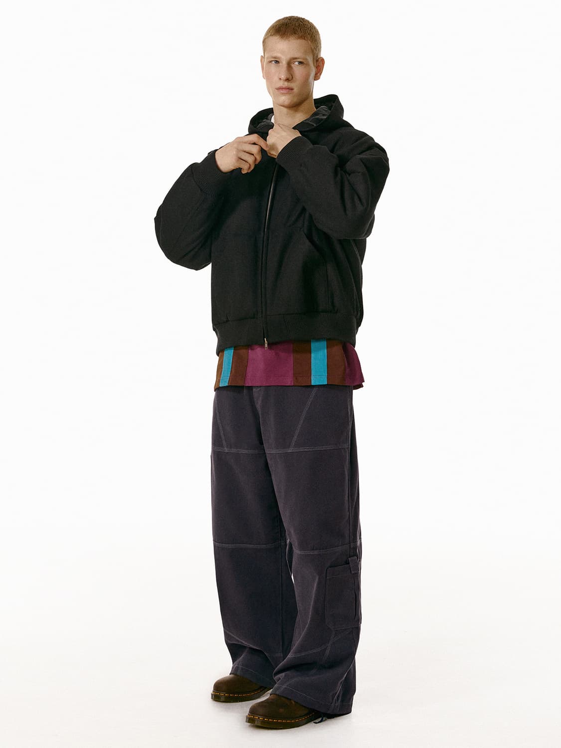 TEKET Gear Stitch Pants Dusty Blue 상품이미지5