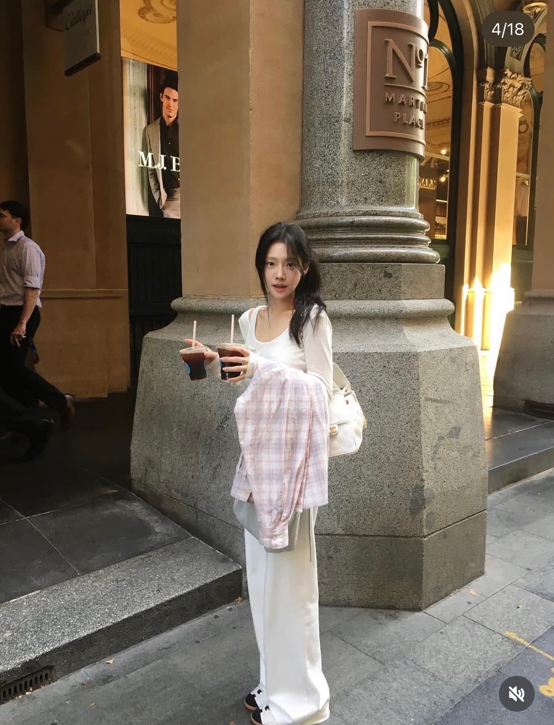 샵리즈 Baby button layered tee 상품이미지3