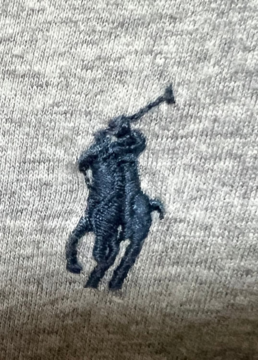 POLO 폴로 남자 반팔티셔츠 캐주얼 그레이 라운드넥 베이직 M 95 상품이미지4