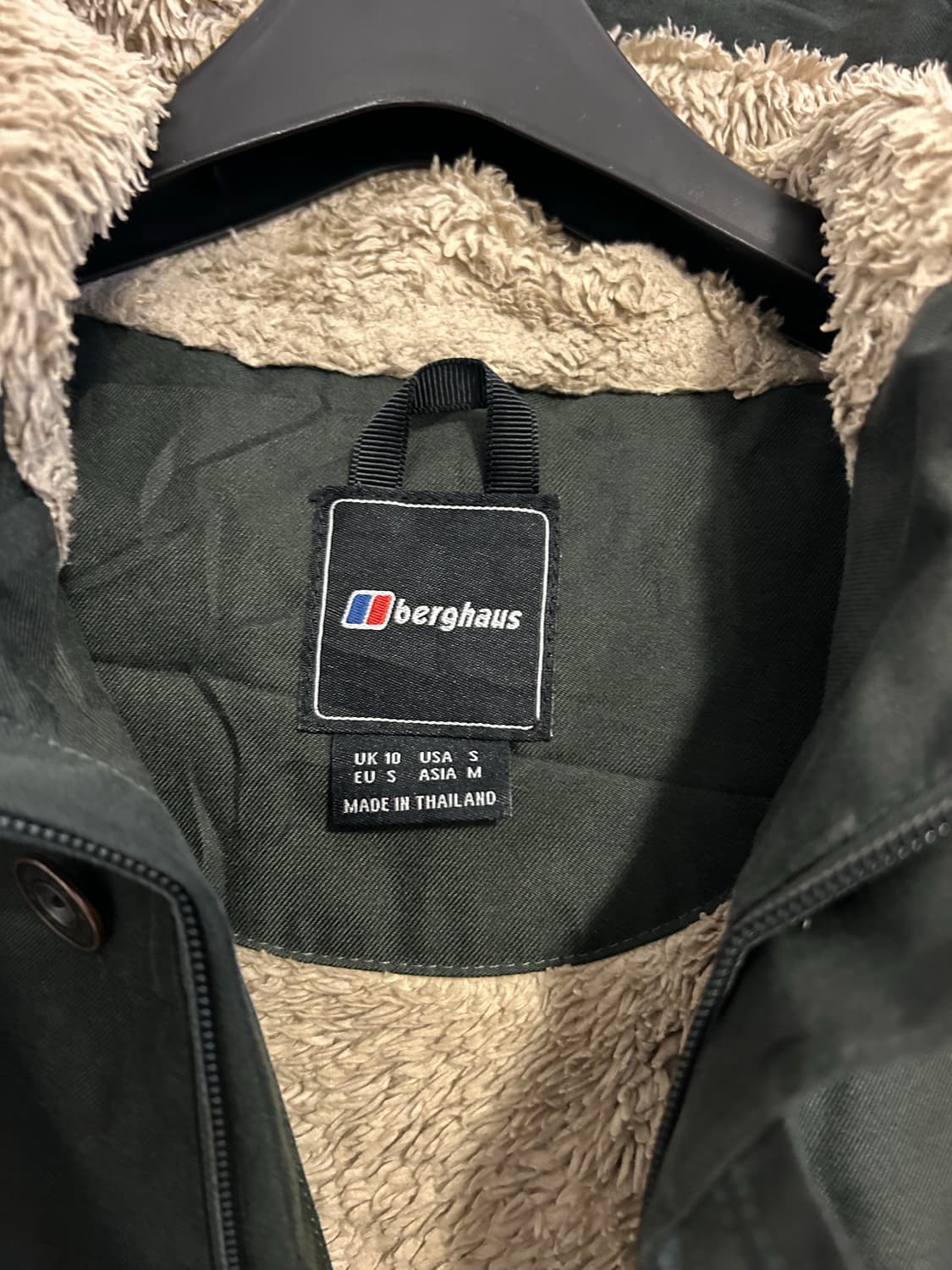 Berghaus 클래식 아웃도어 보아 라이닝 후드파카 상품이미지5