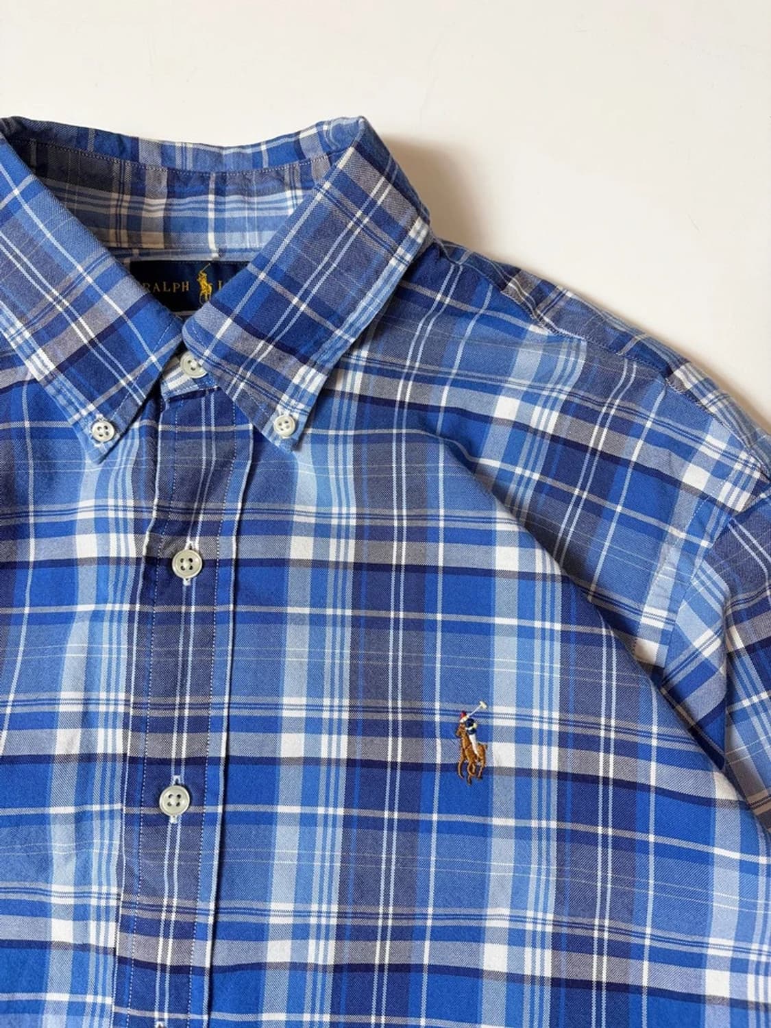 폴로 랄프로렌 스트레치 컨트리 체크 셔츠 PN9298 상품이미지3