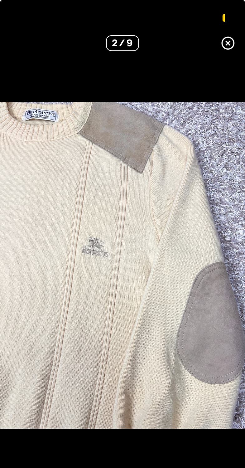 버버리 코만도 울 니트 상품이미지2