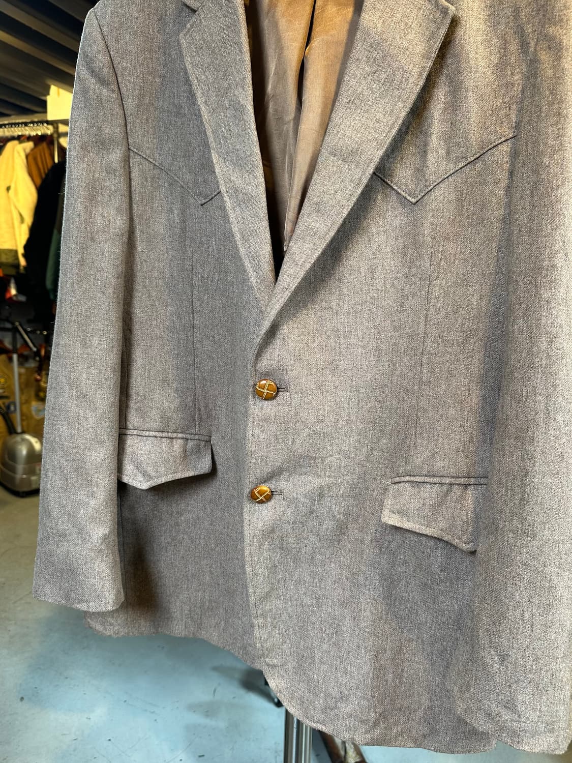 그랜드 엔트리 웨스턴 웨어 울 2버튼 카우보이 스포츠 자켓 상품이미지4