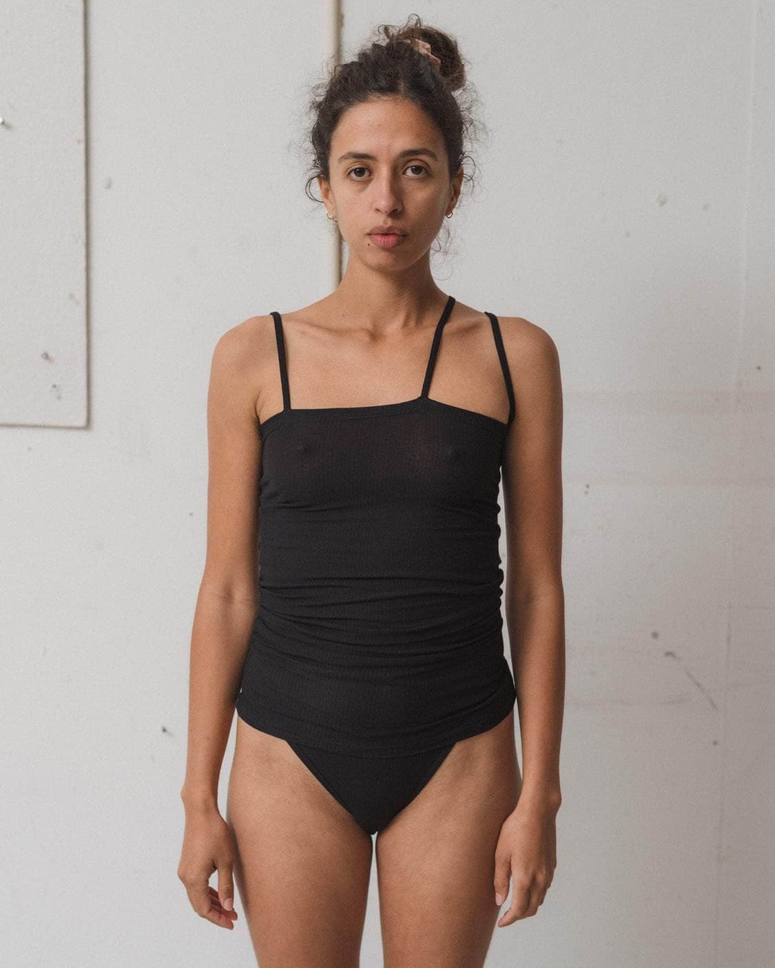 (XS,S,L) 베이스레인지 26SS Nida 탱크탑/블랙 상품이미지1