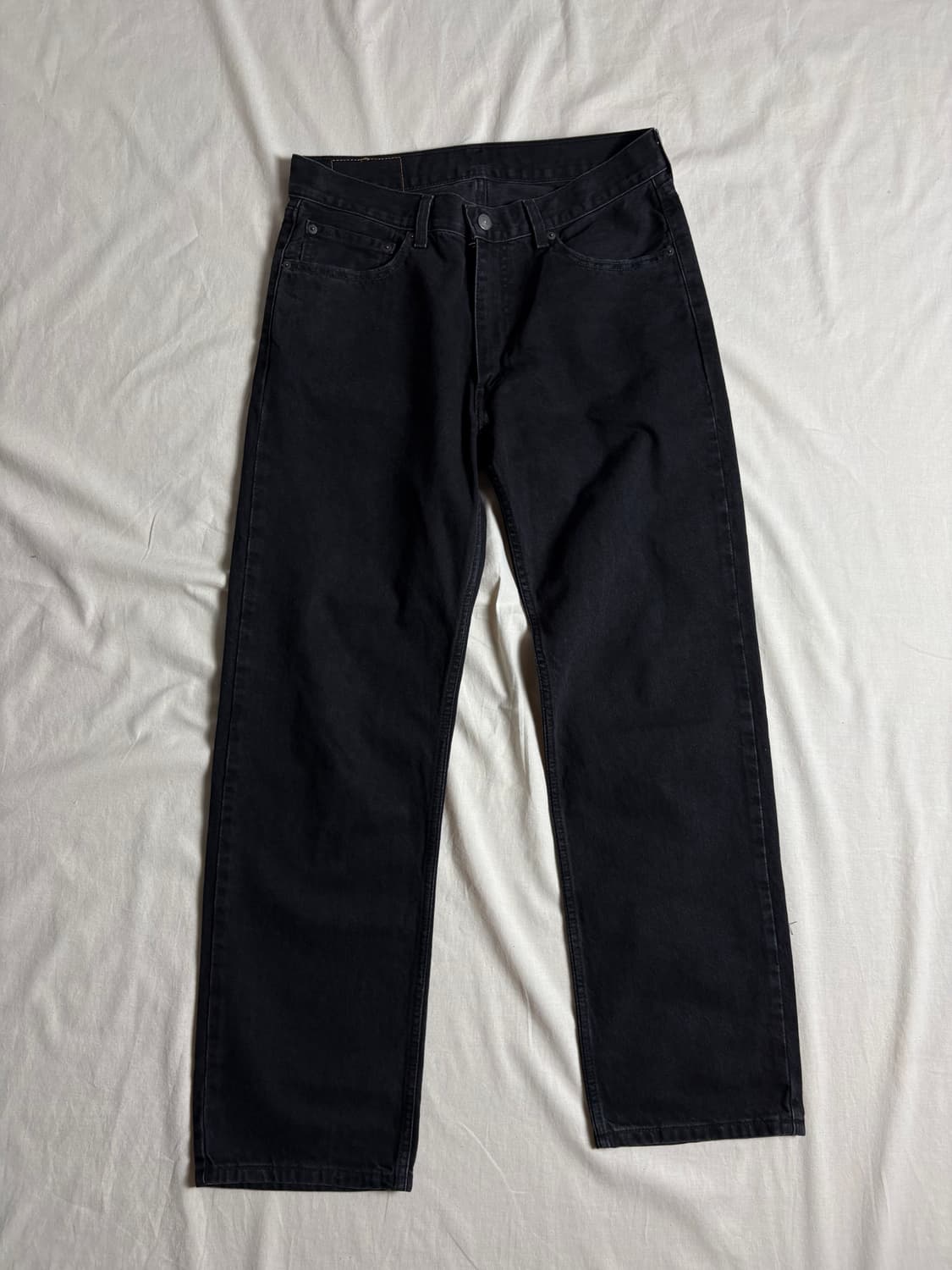 Levi's 리바이스 555 블랙 데님 팬츠 W32  상품이미지2