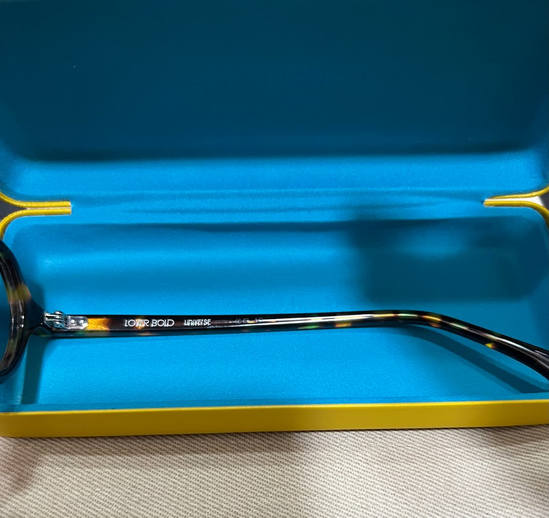 진저아이웨어 러버볼드 뿔테 렘토쉬 금자안경 작은안경 새상품급 상품이미지7