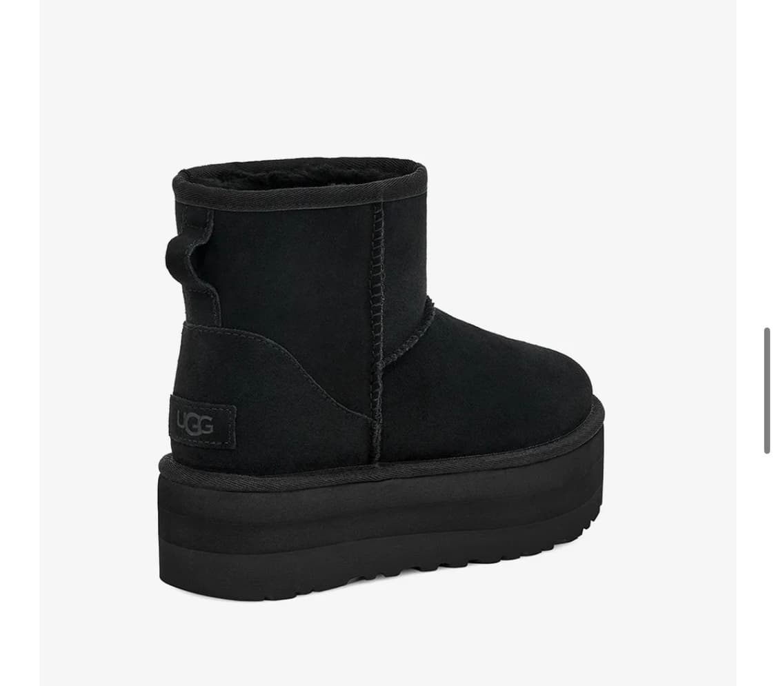 어그 클래식 울트라 미니 플랫폼 블랙 상품이미지4