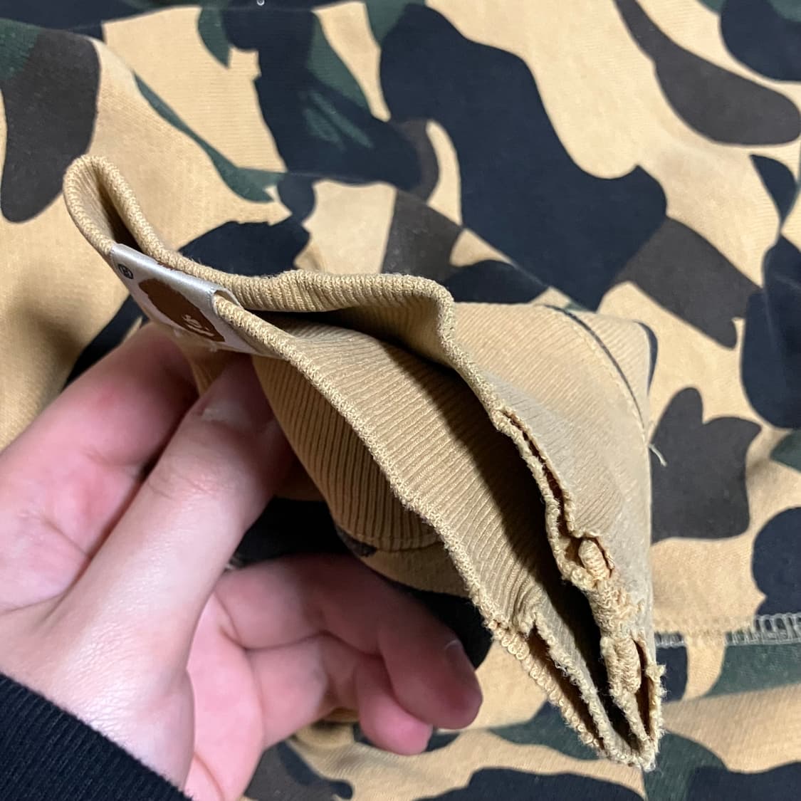 베이프 샤크 후드집업 (황계) 상품이미지4