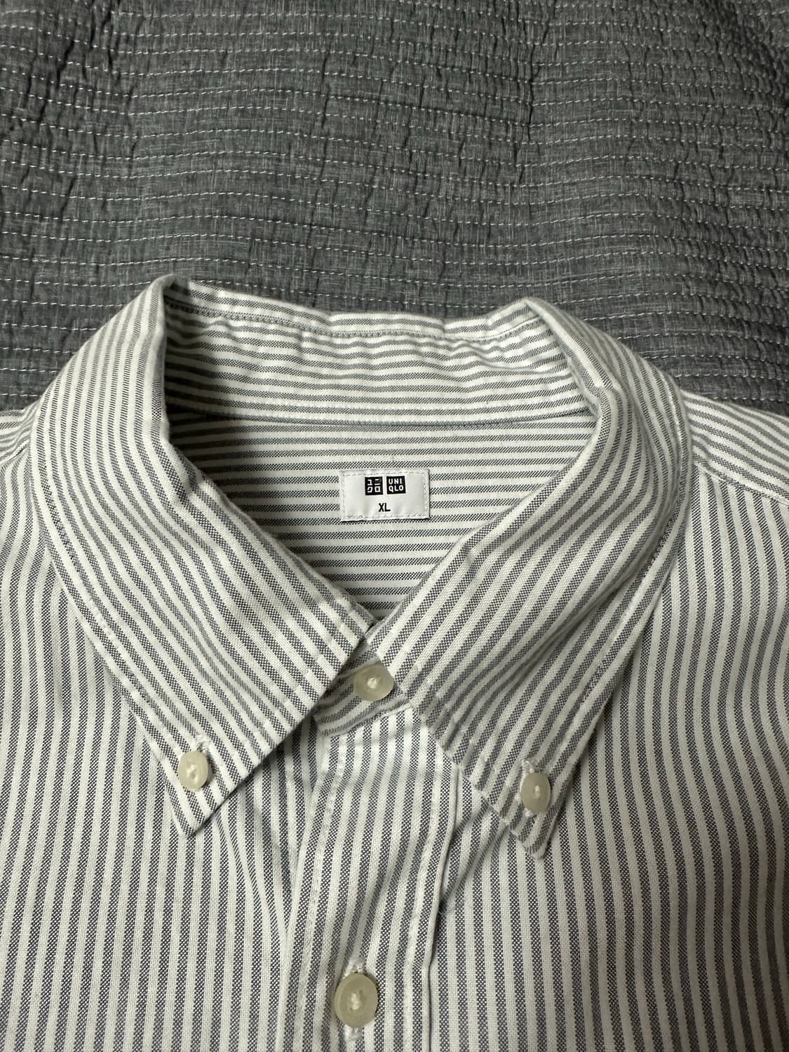 (XL) 유니클로 스트라이프 셔츠 상품이미지5