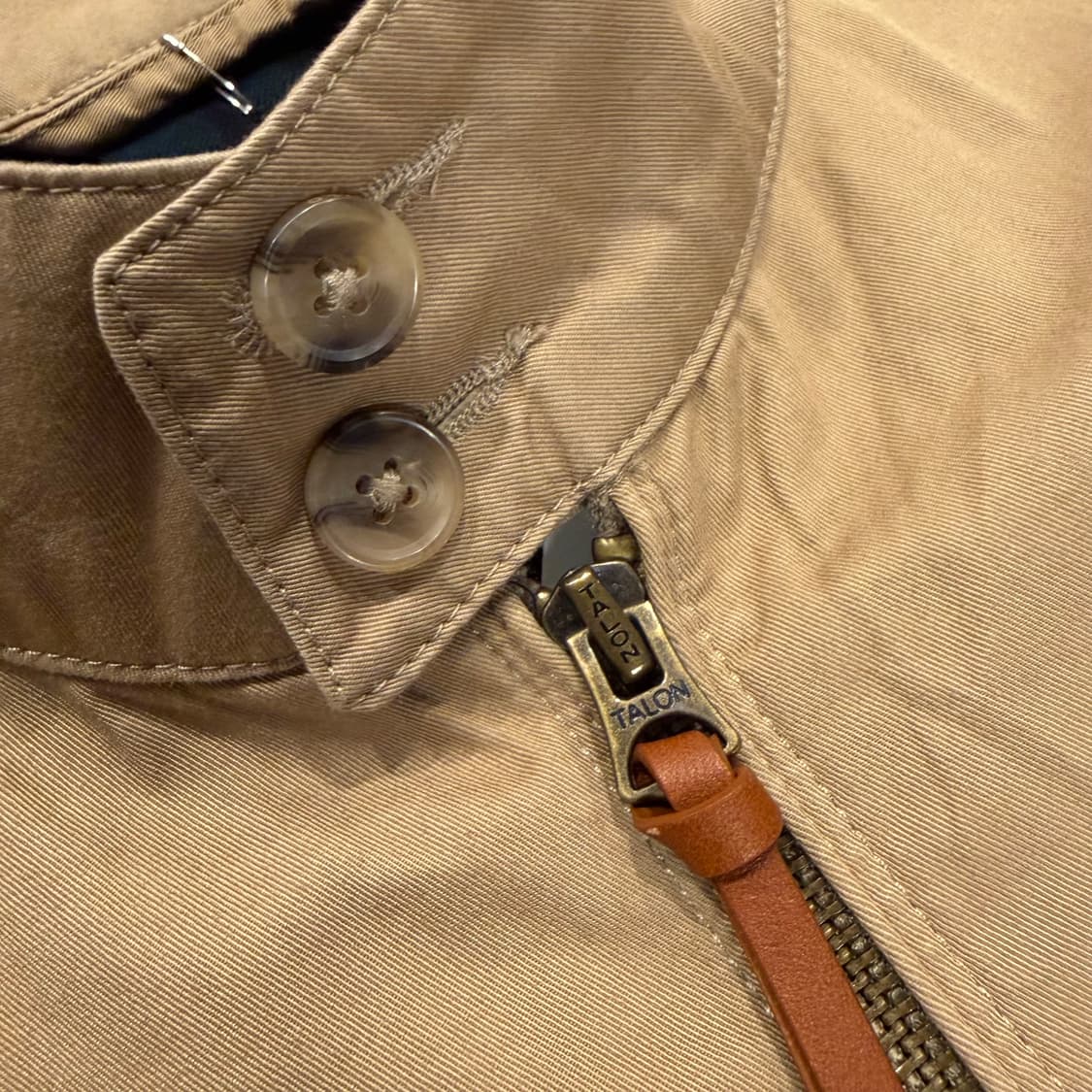 폴로 랄프로렌 면 블루종 자켓 베이지 B248 상품이미지6