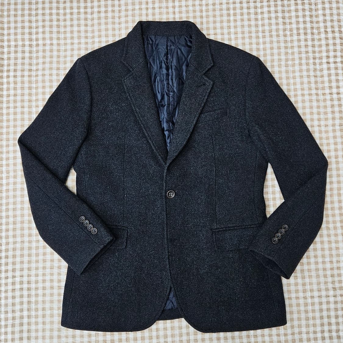 케인 울100 블레이저 자켓 남자100 상품이미지1