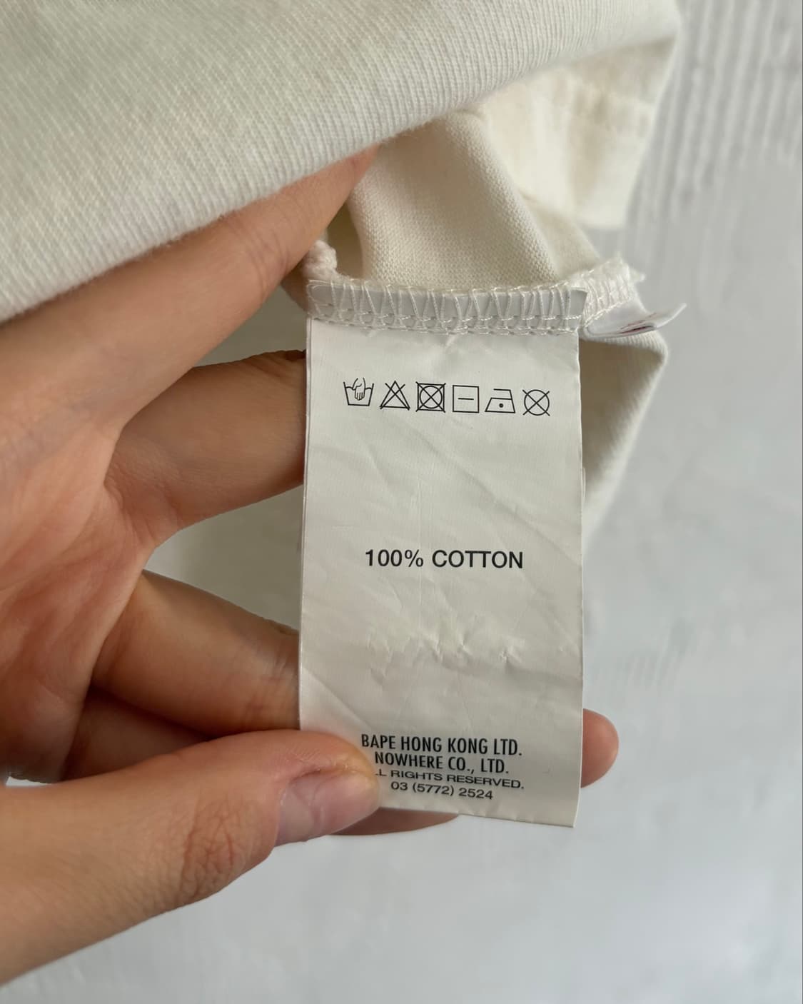 Aape 에이프 아이보리 메디콤보이 그래픽 티셔츠 상품이미지5