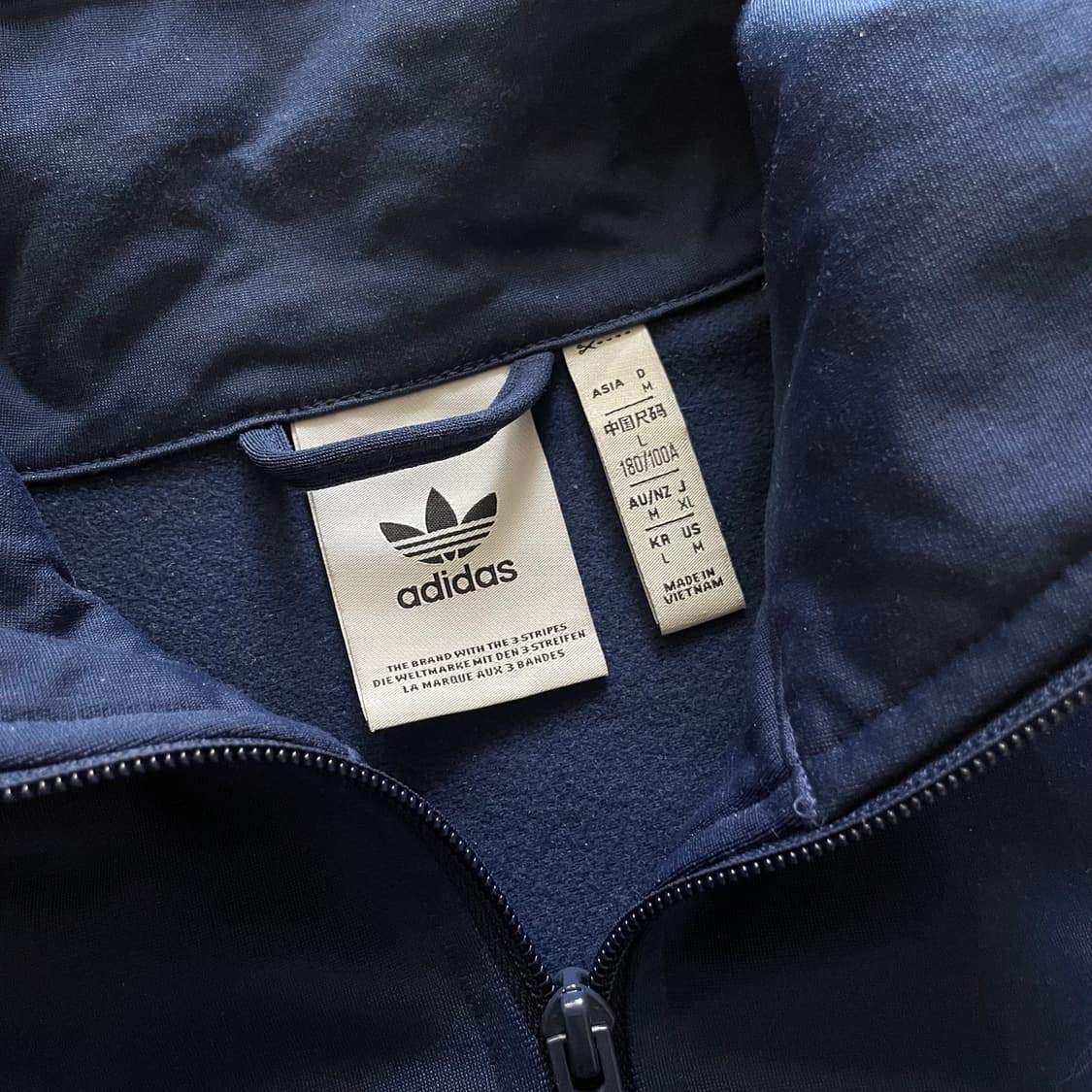 아디다스 파이어버드 트랙탑 다크블루 상품이미지3