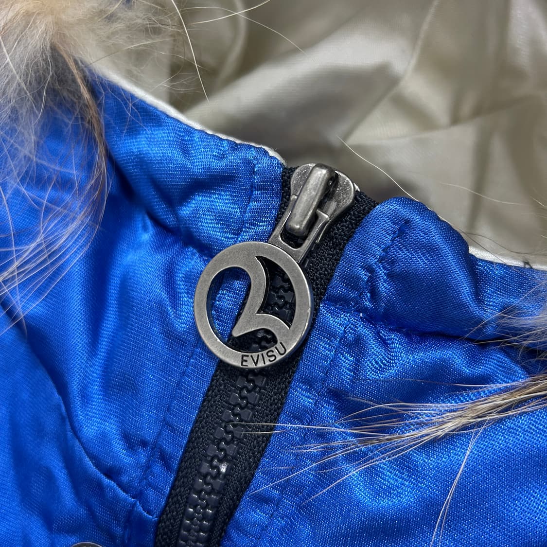 에비수 Y2K 퍼 후드패딩(XL) 상품이미지5